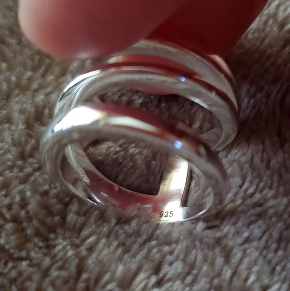 NWOT .925 Sterling Forever Ring - Picture 2 of 8